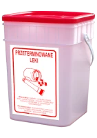 Pojemnik na przeterminowane leki