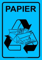 Naklejka PAPIER