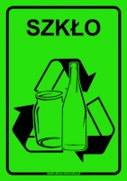 Naklejka SZKŁO