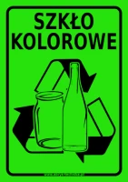 Naklejka SZKŁO KOLOROWE