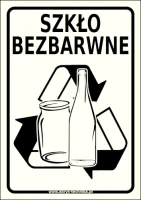 Naklejka SZKŁO BEZBARWNE