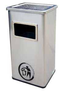 Koszopopielnica prostokątna satyna