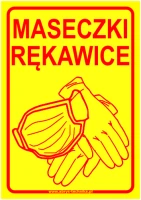 Naklejka MASECZKI RĘKAWICE