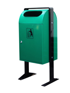 MORS kosz uliczny mocowany do podłoża