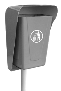 PINGWIN kosz ze słupkiem