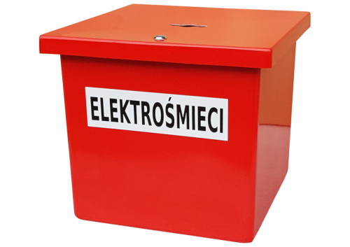 Profesjonalne zarządzanie zużytym sprzętem - pojemniki na elektrośmieci